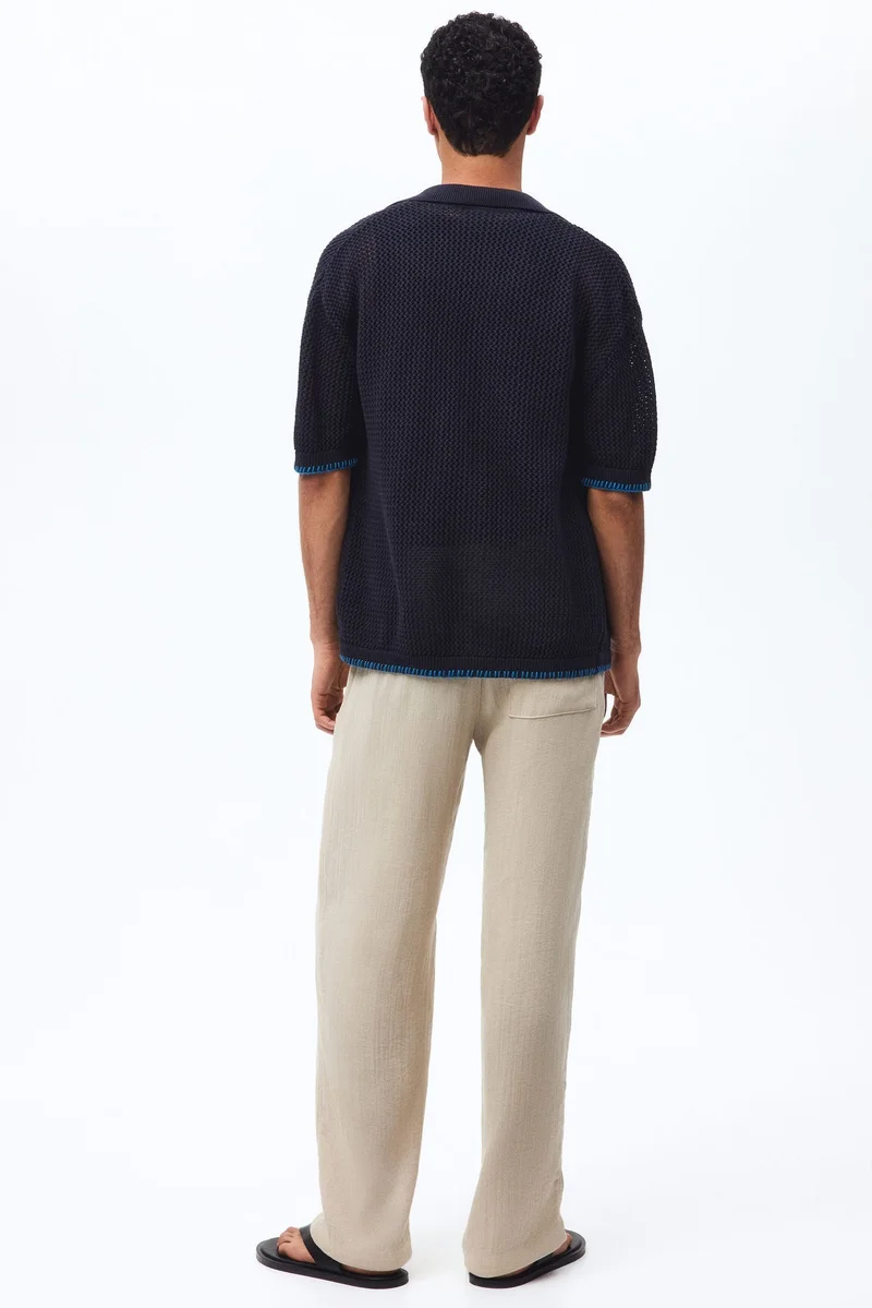 H&M  Relaxed Fit Trousers for Men | Best Price UAE