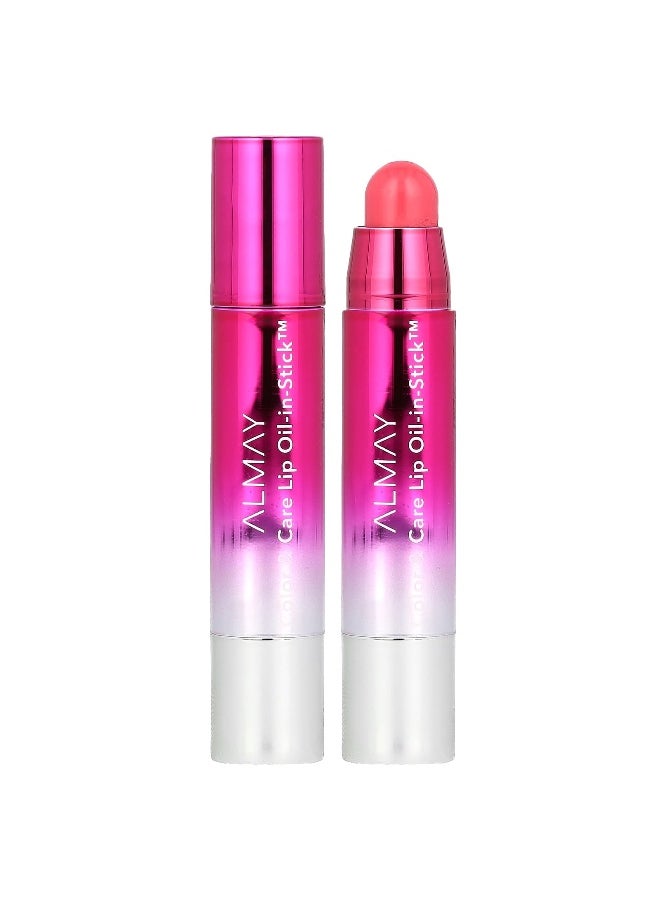 Almay Almay, Color & Care Lip Oil-in-Stick, 120 Rosy Glaze, 0.09 oz (2.5 g)  - Image 1