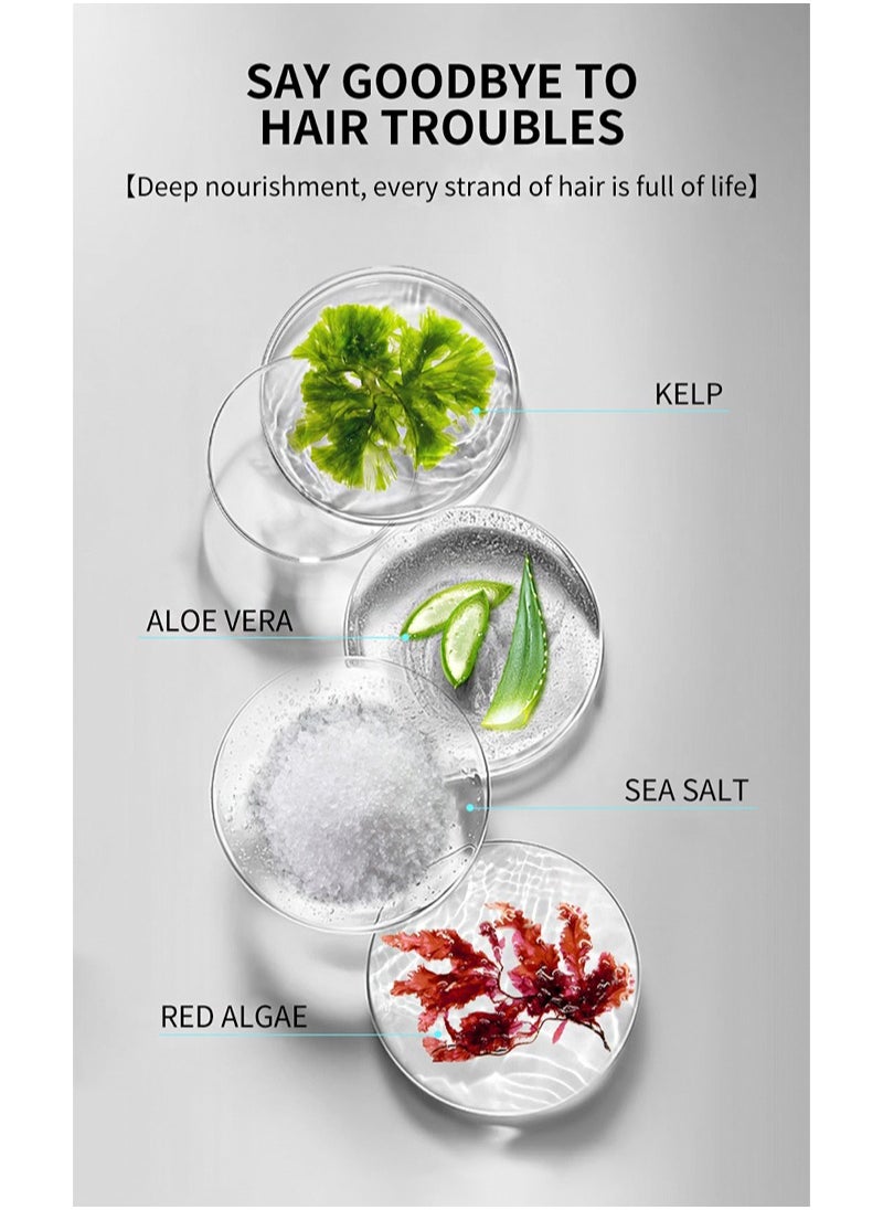 MELAO - 240ml Sea Salt Spray，Sea Salt Spray for Hair Men - Hair Texturizing Spray with Kelp, Aloe Vera and Red Algae Extract - Surf Spray to Add Volume and Texture Sea Salt Spray for Men Beach Hair Spray - Image 1