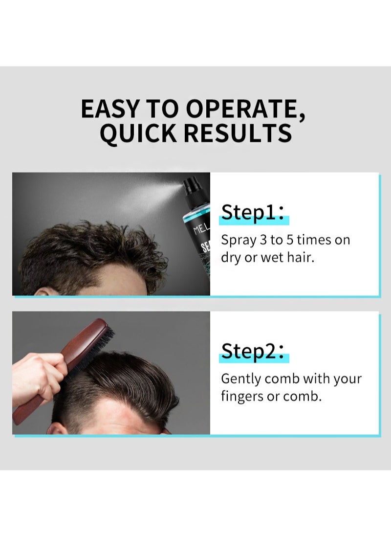 MELAO - 240ml Sea Salt Spray，Sea Salt Spray for Hair Men - Hair Texturizing Spray with Kelp, Aloe Vera and Red Algae Extract - Surf Spray to Add Volume and Texture Sea Salt Spray for Men Beach Hair Spray - Image 1