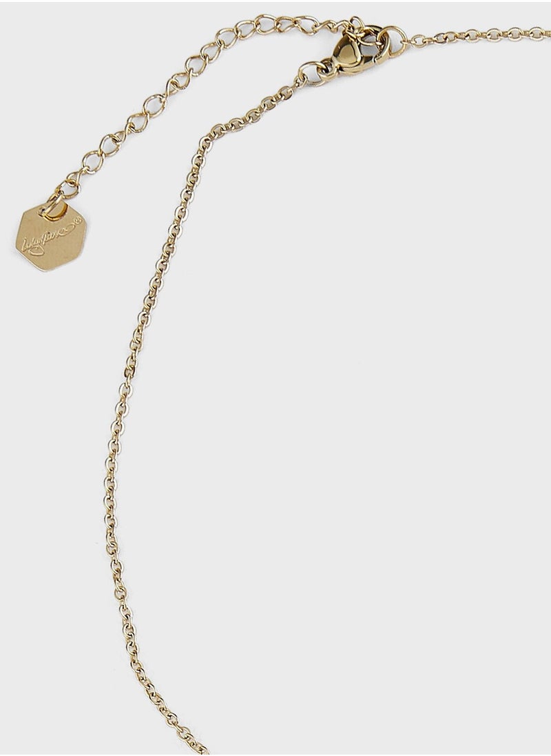 Lady Mauve - ASTE ARROW PENDANT NECKLACE - Image 1
