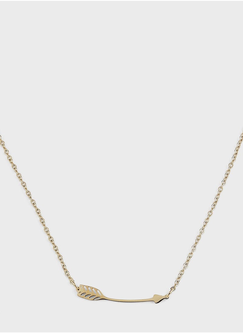Lady Mauve - ASTE ARROW PENDANT NECKLACE - Image 1