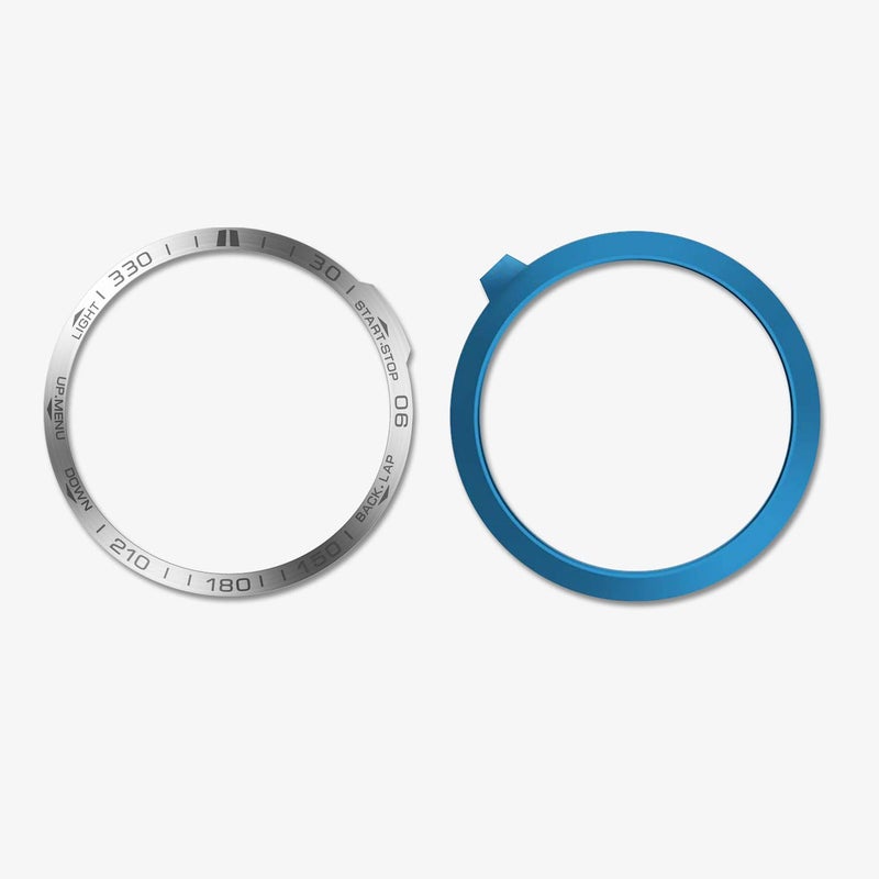 Methray Compatible for Garmin Fenix 7X 51mm Watch Bezel Ring, Stainless Steel Polished Adhesive Cover Anti-Scratch Protector Cover Ring for Garmin Fenix 7X Sapphire Solar (Silver) - Image 4