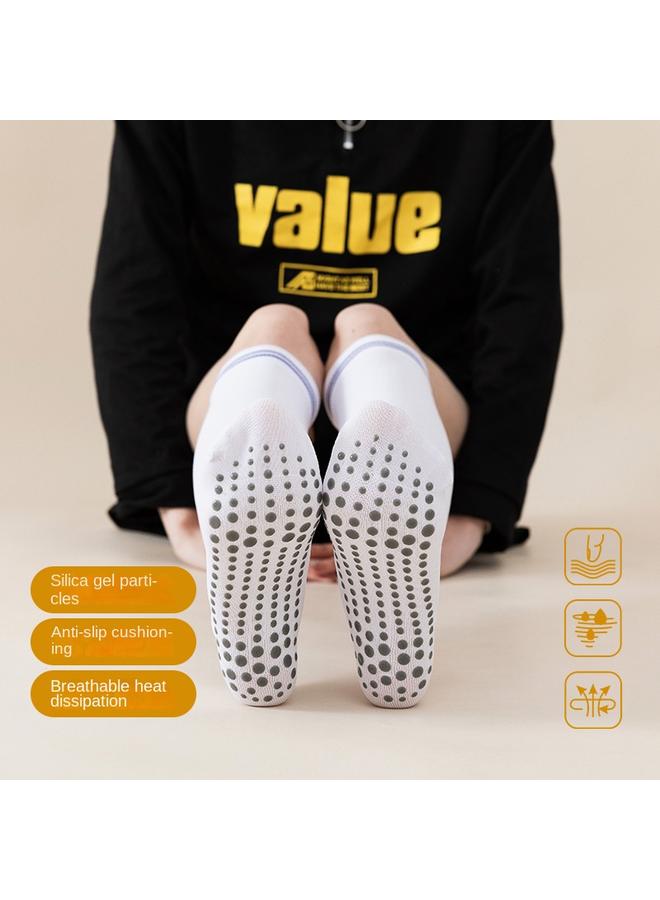 Bluejw Yoga Socks Compression Socks Jump Rope Sports Calf Socks Thin Legs Fitness Running High Tube Pilates Yoga Socks Long Tube - Image 3