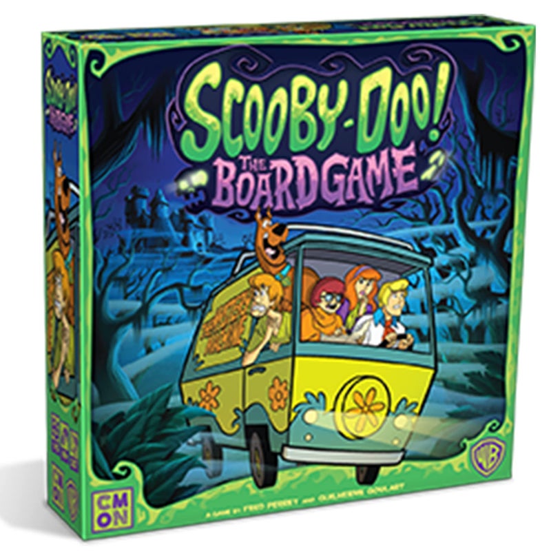 CMON Scooby-Doo! The Board Game | Mystery Game | Strategy Game Based on the Hit TV Series | Cooperative Family Game for Adults and Kids | Ages 10+ | 1-5 Players | Average Playtime 30 Minutes | Made by CMON - Image 1