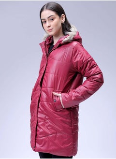 Freehand Women Relaxed Fit Solid Quilted Jacket  - Image 3