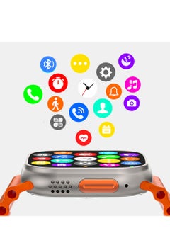 Generic M8 PRO Ultra New Ultra 8 Pro Smartwatch Series 8 | S8 49mm 1.91" | Compass | NFC | IP68 Waterproof | Smart Sensor | Smart Watch with Ocean Strap  - Image 5