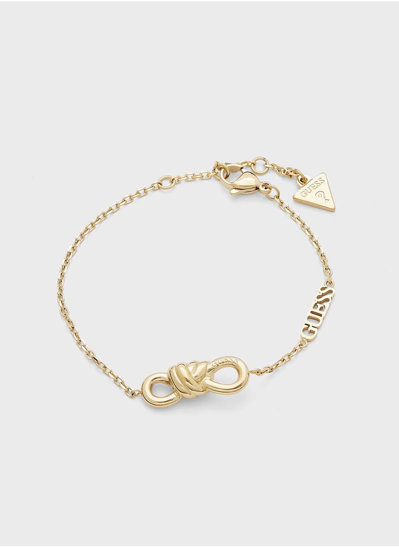GUESS Round Detailed Chain Bracelet  - Image 1