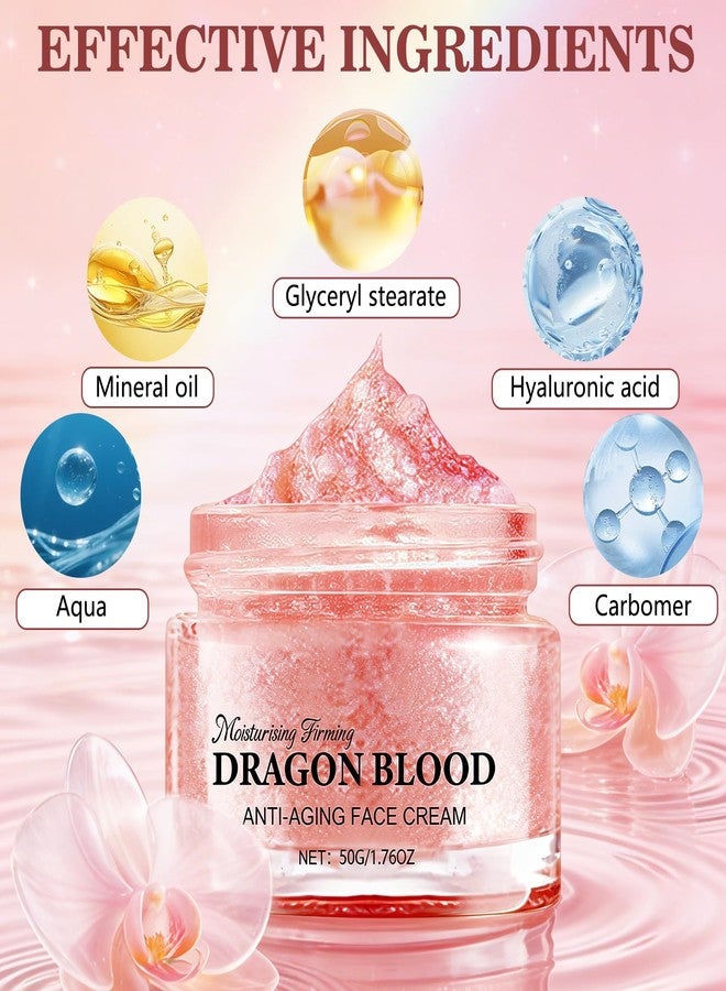Lucift 2PCS Dragons Blood Easy Cream, Dragon Blood Retinol Cream,Firming Anti Wrinkle Cream for Women Skincare, Moisturizer Nourishing Rejuvenating Cream - Image 3