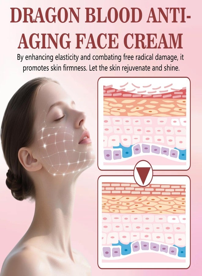 Lucift 2PCS Dragons Blood Easy Cream, Dragon Blood Retinol Cream,Firming Anti Wrinkle Cream for Women Skincare, Moisturizer Nourishing Rejuvenating Cream - Image 4