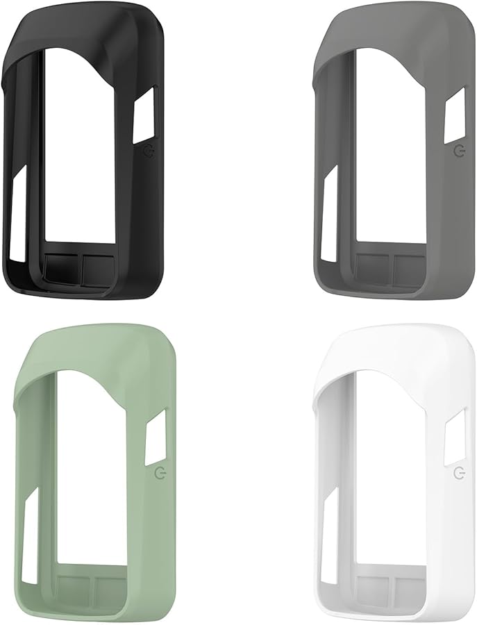 Elemnt Roam2 Bicycle Computer Case Gray Shock Proof Silicone Cover Quick Release - Image 4