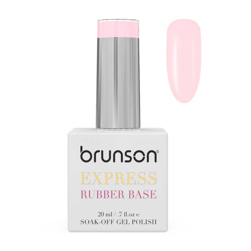 brunson TPO free Rubber Base Gel polish 20ml Soak Off Base Coat for Nail Strengthening Long Lasting Gel Polish Base for Chip Free Shine Brittle Nails UV Rubber base Russian manicure Non Yellowing salon manicure - Image 1