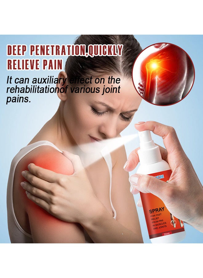 ERAYCEE Rapid Remission Spray For Fast Relief From Pail In Muscles And Joints, Fast Sore Muscle Pain Relief, Joint Pain Spray Relieves Cervical Spondylosis, Pain Numbness Of Lumbar Spine, Knee Joint Topical Spray, 30ml - Image 3