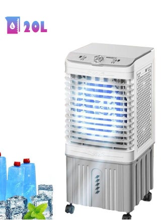Desert Air Cooler, Portable Desert Air Conditioner with 20L Large Water Tank and 3-Speed ​​Adjustable Air Conditioner Fan - pzsku/Z1DB9DEA91F6CC8E36A0DZ/45/1745240185/908d526a-95c8-4caf-8c47-b85409c80ffe