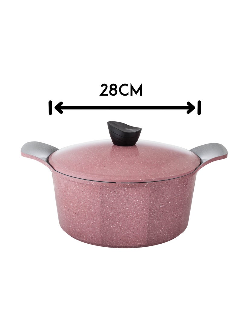 LAHOYA 12-piece cookware set made of high-quality granite with Korean materials and specifications and Saudi industry - Image 2