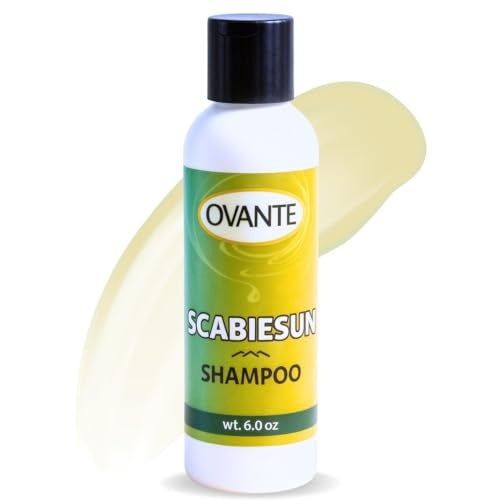Ovante Scabiesun Shampoo, Itching Head Relieve With Tea Tree Oil, Effective at Cleansing, Soothing and Nourishing Dry, Flaky, Itchy Scalp - 6.0 oz - Image 1