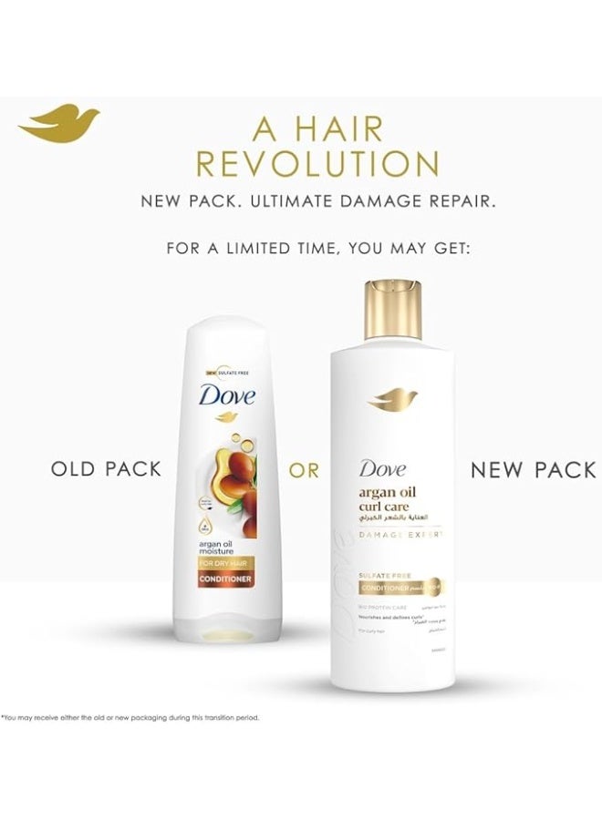 Dove Moisturizing Conditioner with Argan Oil 350ml - Image 2