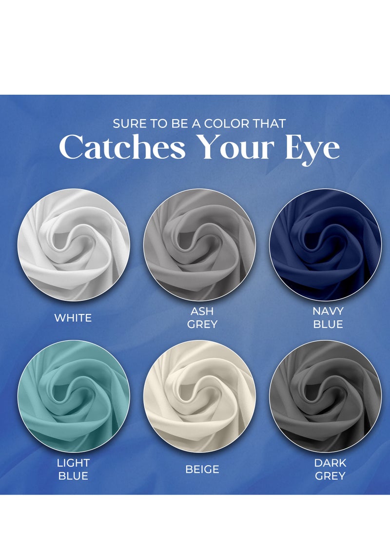 Infinitee Xclusives Fitted Sheet Twin Size – 1 Piece 39”x75” deep Pocket Blue Twin Size Fitted Sheets only, Fitted Bed Sheets – Lightweight Soft Microfiber, Shrink and Fade Resistant Fitted Sheets