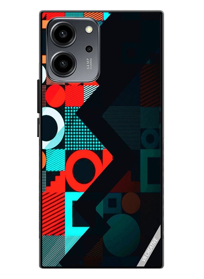 VR CREATIVE Protective Case Cover For Honor 80 SE Texture Design Multicolour - Image 1