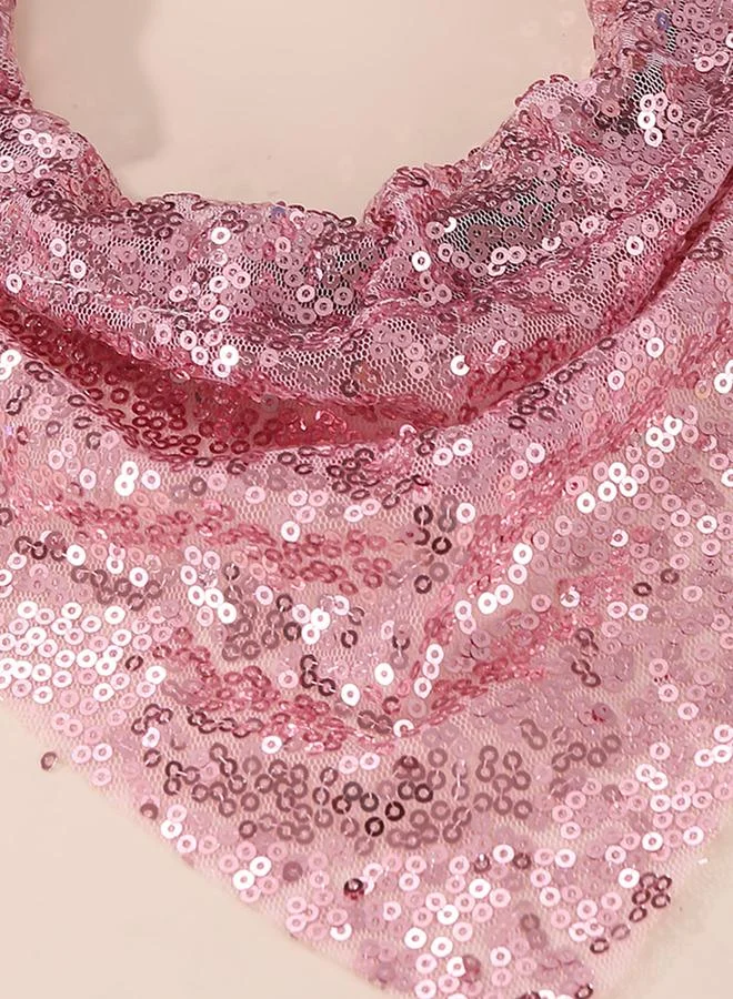 تايك تو Sequin Triangle Headband