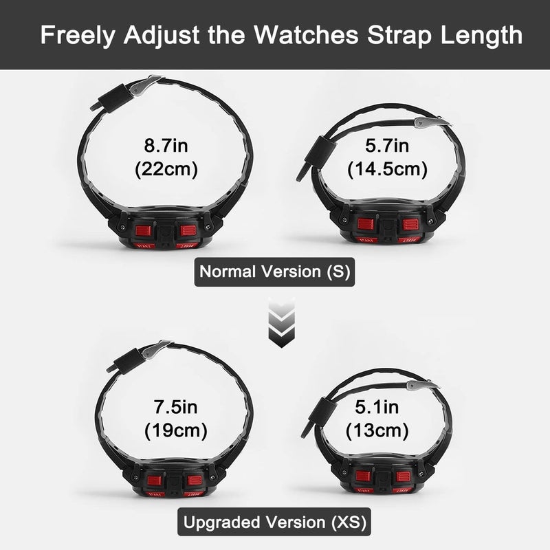 Boys Digital Sport Watch, Waterproof, LED Backlight, 50 M Waterproof Alarm, Calendar, Analog, Soft Silicone Strap, 3-15 Year Old - Image 2