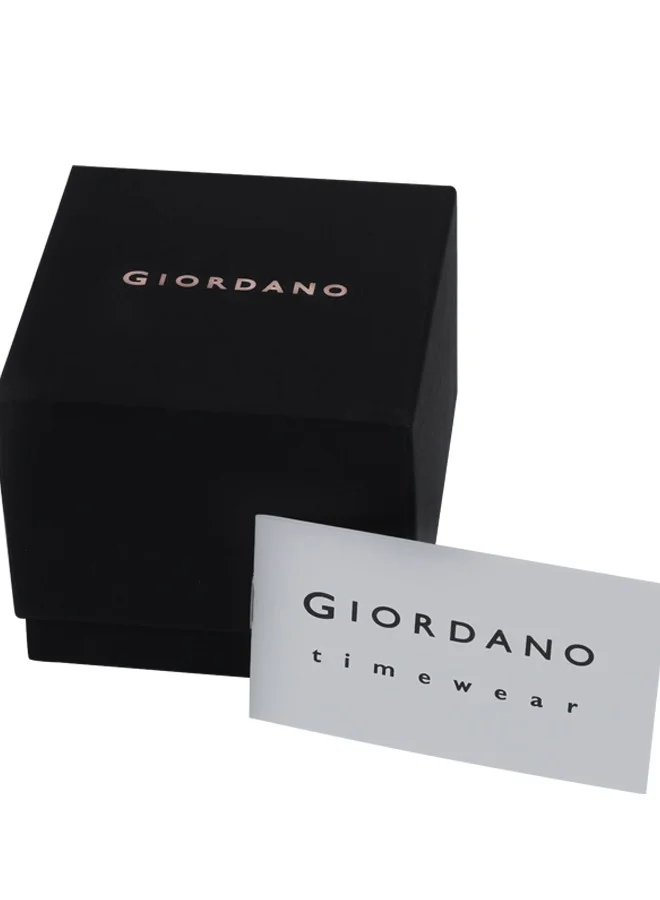 GIORDANO GIORDANO Women's Analog Rose Gold Dial Watch - GD-2202-88