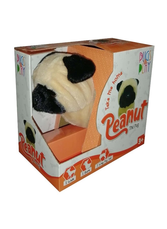 PUGS AT PLAY Peanut The Pug Interactive Plush  - Image 3