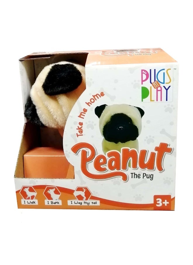 PUGS AT PLAY Peanut The Pug Interactive Plush  - Image 2