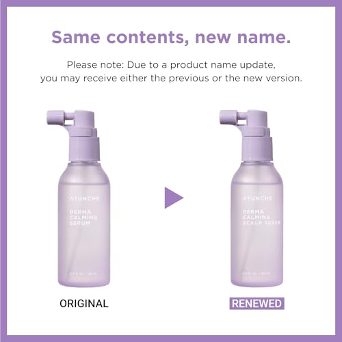 AYUNCHE Derma Calming Hair Serum 2.7 fl oz (80ml) [For Dry & Weakened Scalp] | Moisturizing and Soothing | Cica Hair Care | Vegan | Korean Salon Brand - Image 2