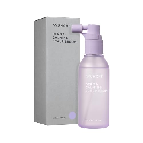 AYUNCHE Derma Calming Hair Serum 2.7 fl oz (80ml) [For Dry & Weakened Scalp] | Moisturizing and Soothing | Cica Hair Care | Vegan | Korean Salon Brand - Image 1