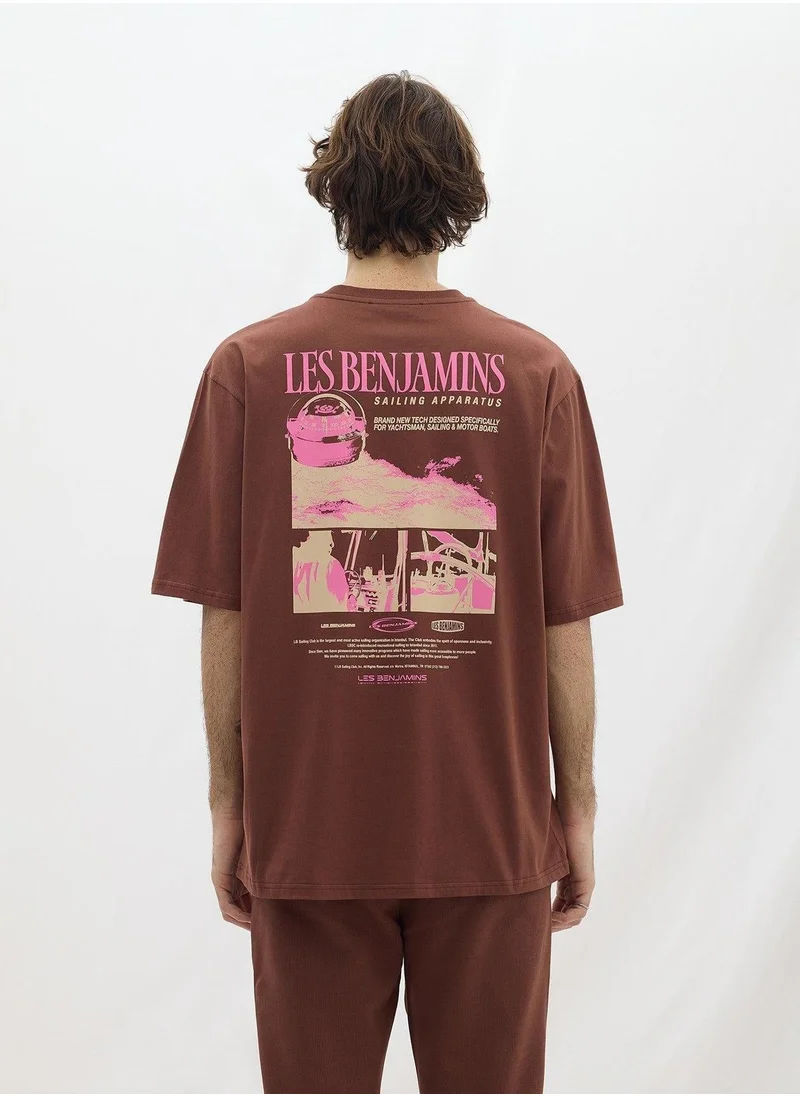 ليس بنجامنز OVERSIZED TEE 033