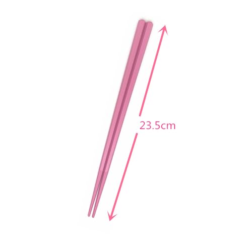 Koolemon 5 Pairs Fiberglass Reusable Chopsticks, Non-Slip, 5 Pairs Set (Pink) - Image 5