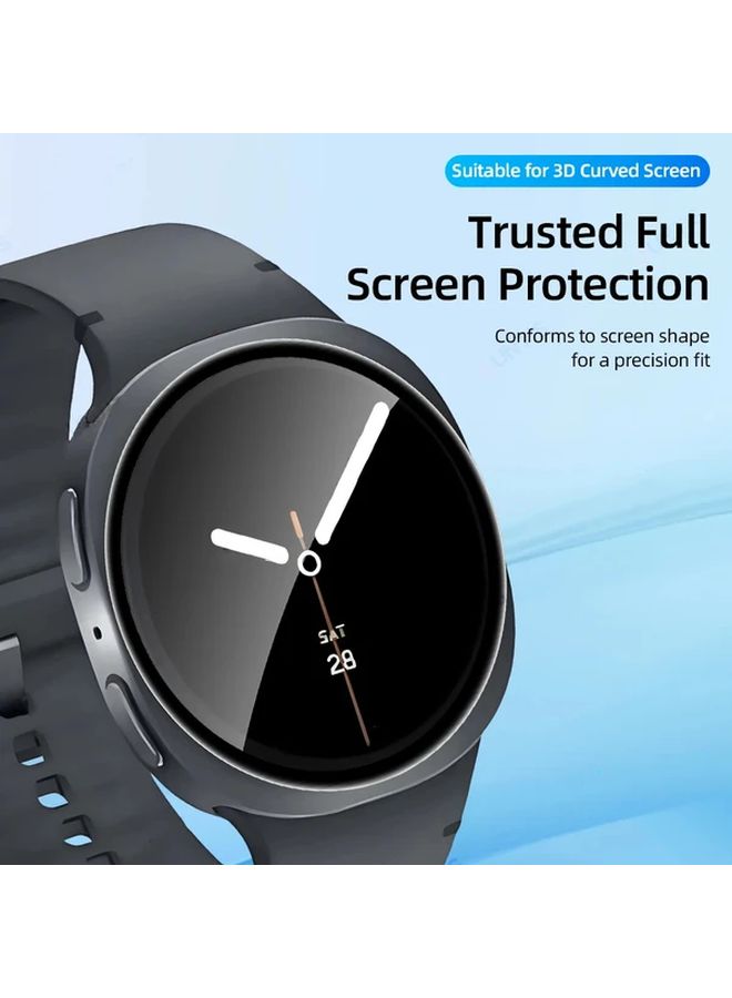 3 Pack Screen Protector For 46mm Smartwatch 3D Curved Anti Scratch Full Coverage Soft Film - Image 3
