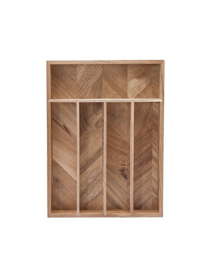 بين سيرفي صينية أدوات مائدة خشبية عالية الجودة بنية  ×  سم - Image 2