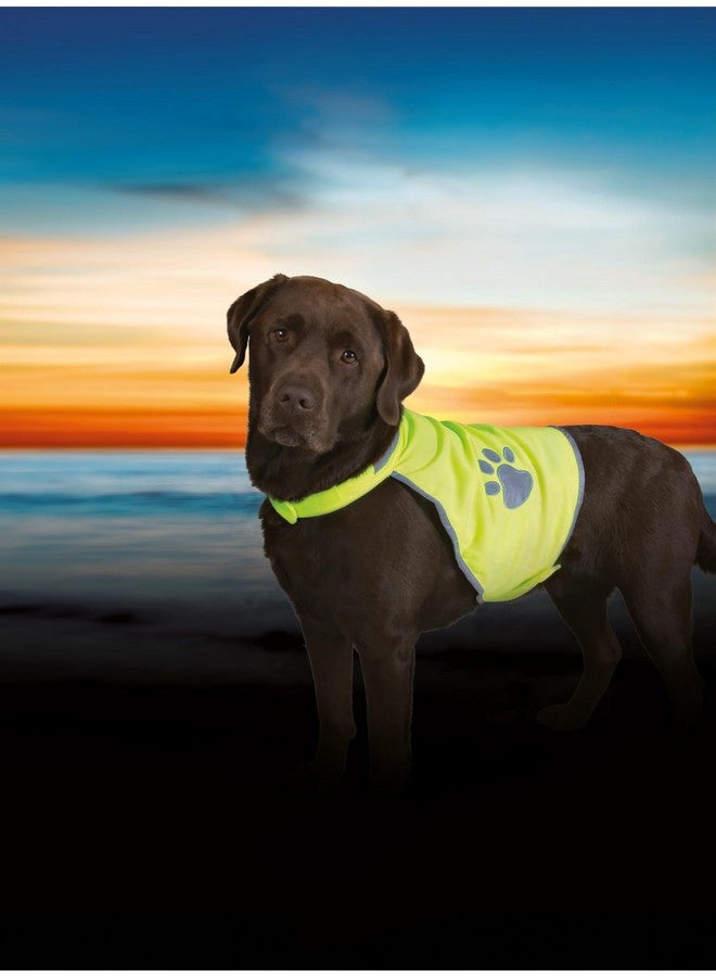 Trixie Safety Vest For Dogs, Safety During Water Games & Training, With Hook And Hoop Fasteners, Fully Adjustable With Reflective Stripes - (Xs, 21 Cm, Neon Yellow)  - Image 3