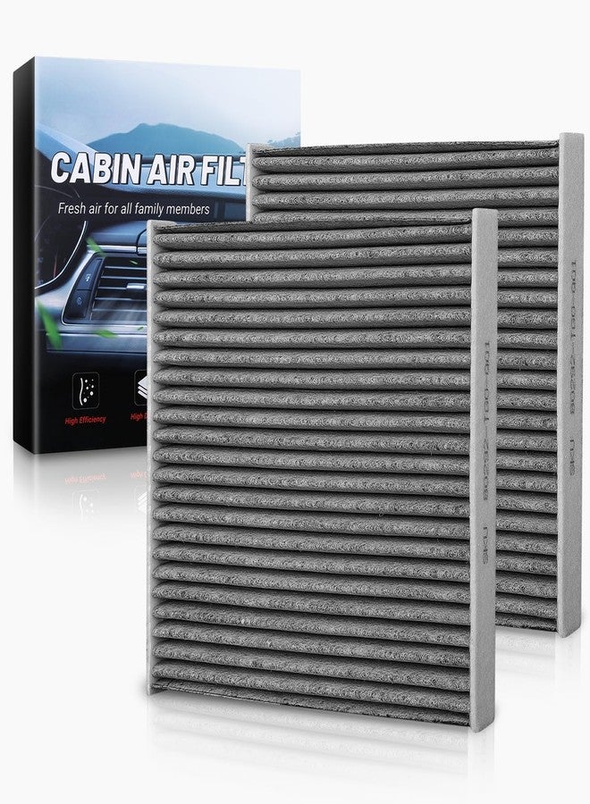 Auto Dynasty Cabin Air Filter Compatible with 2019-2024 Acura Integra RDX TLX 2009-2024 Honda Accord Civic Clarity CR-V HR-V Insight Odyssey, Pack of 2 Replacement for 80292-TG0-Q01 E3929LI A26300003 - Image 1