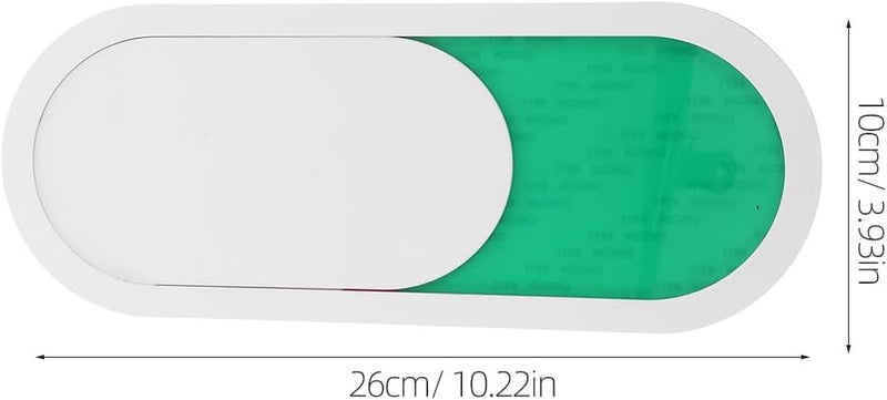 IMIKEYA Privacy Sign: Vacant Occupied Sign Door Sign for for Home Office Store Hotle Hospital Conference Room, Blank Slide Door Sign Indicator Vacant Occupied Bathroom Sign - Image 4