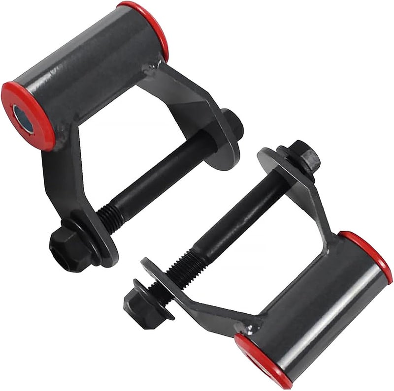 BST BSSP 1" Lift Kit Shackle Lift Shackles Leveling Kit for 2015-2020 Ford F-150 2WD 4WD - Image 2