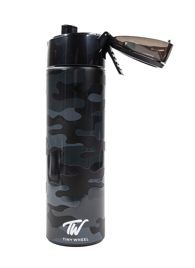 TINY WHEEL Tiny Wheel Steel Water Bottle baby Camouflage 600 ML  - Image 3