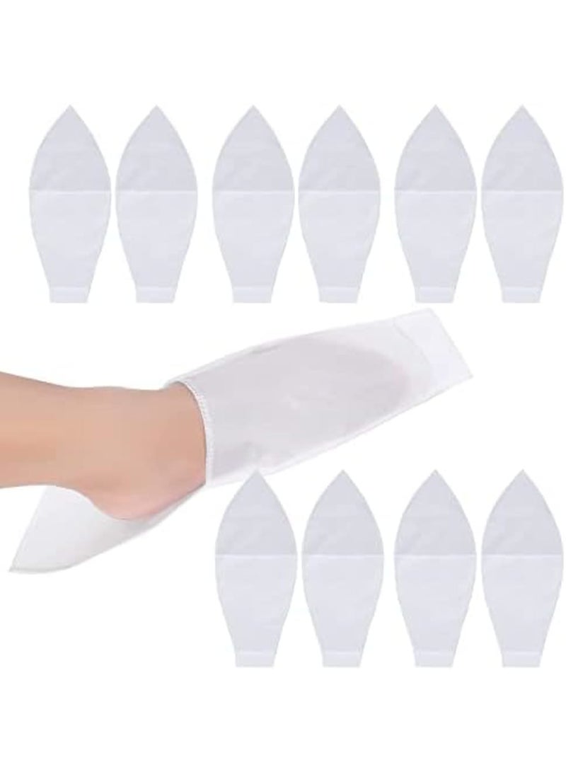 SYOSI 10 Pieces Easy Slide Open Toe Compression Sock Aid, Slip Stocking Applicator for Elderly, Disabled, Pregnant Women & Men – Convenient Compression Stockings for Easy On and Off (White) - Image 1