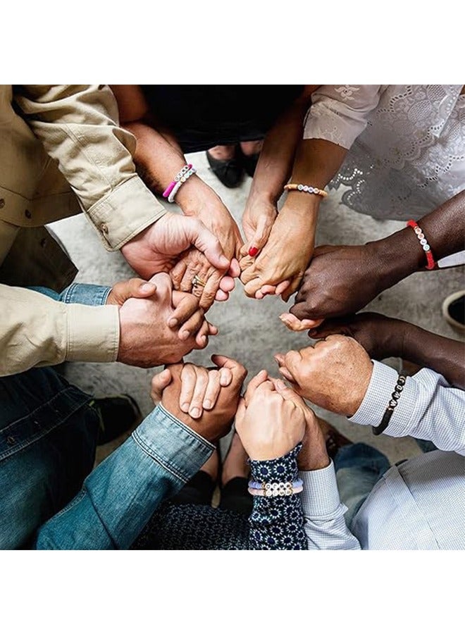 أورجنيزر 11 قطعة تايلور سويفت مستوحاة من أساور الصداقة ، تناسب المرأة ، لون مطرز مستوحاة من الفتيات في سن المراهقة مجموعة أساور المطربين مجموعة أساور بوهيميا مجموعة أساور مجوهرات - Image 4