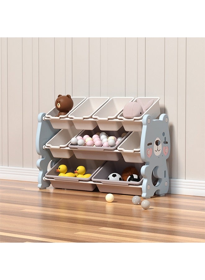 Beauenty Children Deluxe Toy Storage Organizer, Kids Storage Bins Toy Boxes, Children's Toy Storage Rack, Toddler Storage Organizer, Toy Box Organizer - Image 1