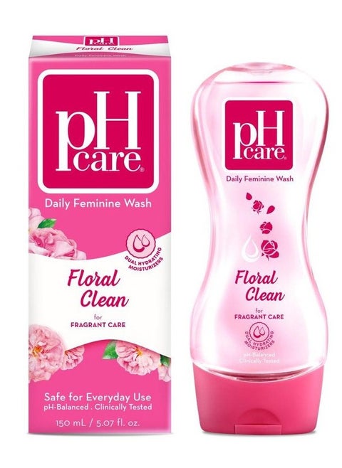 Feminine intimate wash with a refreshing rose scent