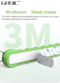 GROIC 2 Packs Cable Clips, USB Holder Wire Organizer, Cord Clips Organizer Management, Organizers, Cute for Home Office Desk and Car  - Image 5