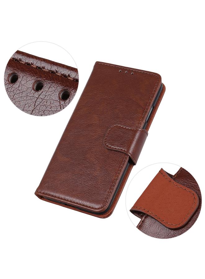 Zaboon Case For iPhone 13 Pro Nappa Texture Horizontal Flip Leather Case with Holder & Card Slots & Wallet - Image 4