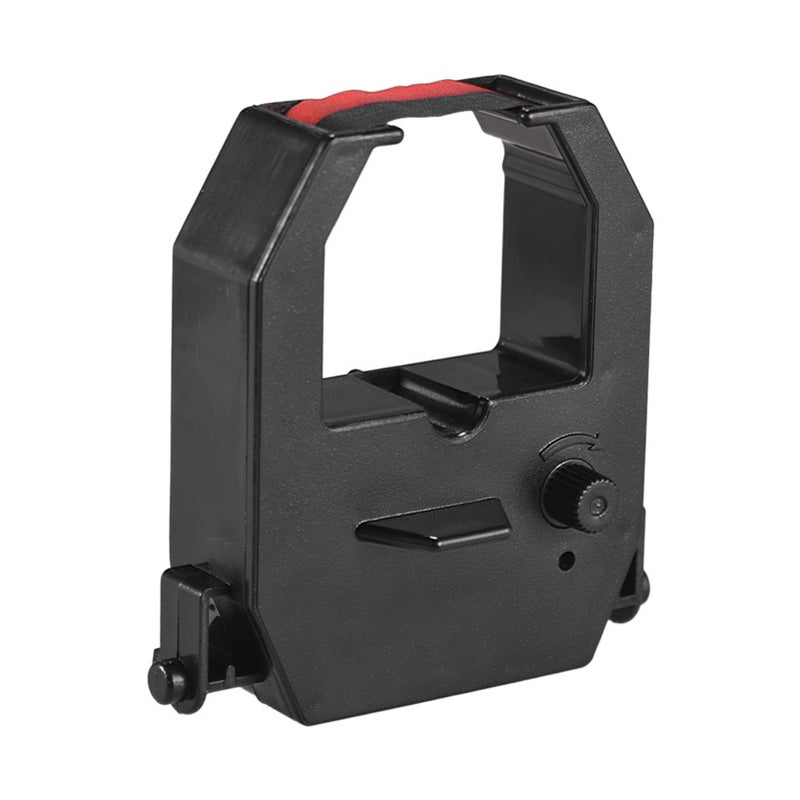 Time Clock Ribbon Cartridge Red Black Ink Colors for Office Electronic Time Clock Recorder Machine - Image 1