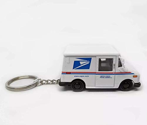 KinsFun 📬KiNSMART Die Cast 2.5 Inch United States Postal Service Truck USPS Grumman LLV 1:72 Scale 2.5in Key-Chain - Image 5