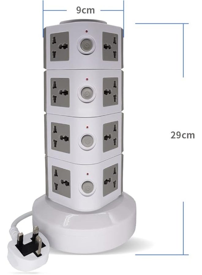بادوم شريط طاقة برج عمودي - Image 4