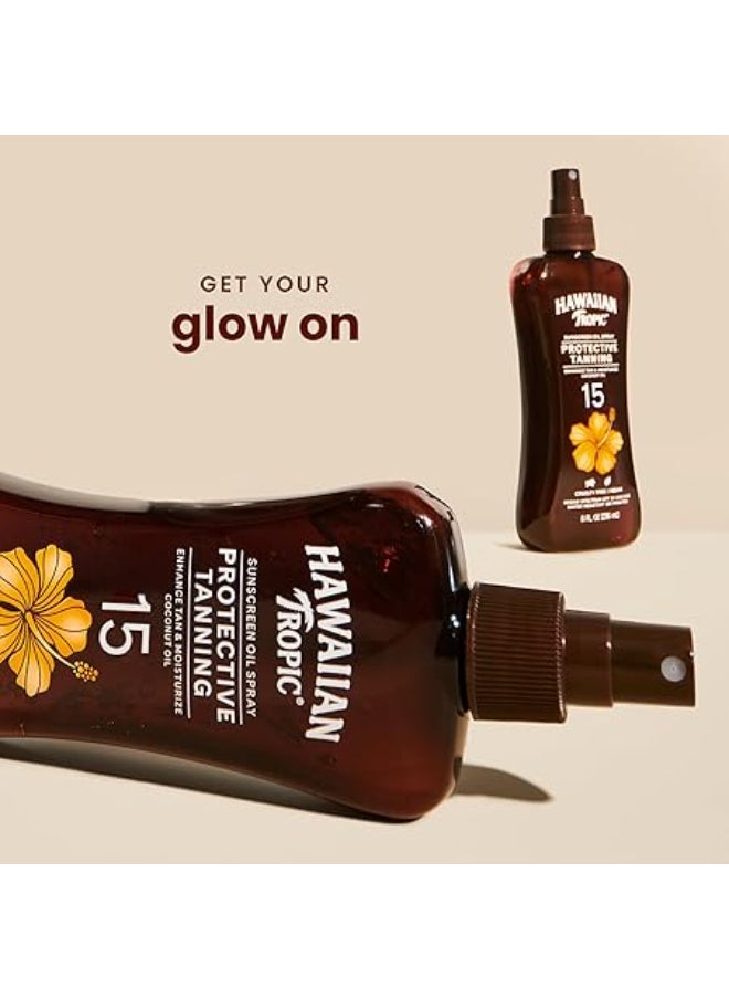 Hawaiian Tropic Tanning Dry Oil Spf15  - Image 2