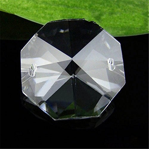 Aiskaer 15 Pcs Clear Teardrop Crystal Chandelier, Crystal Pendant for Light Lamp & Window, Hanging Crystal Prism Decoration(Gold Pinning, Angel Tears Series) - Image 3